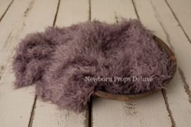Luxe faux fur layer - Purple (100 x 80cm) (NIEUW)