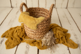 Knitted Granny Layer (Ochre) (NEW)