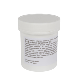 Celzout 22 - Calcium Carbonicum - 100 gram