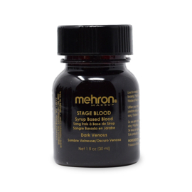 Mehron Stage Blood - Dark Venous met penseel 30 ml