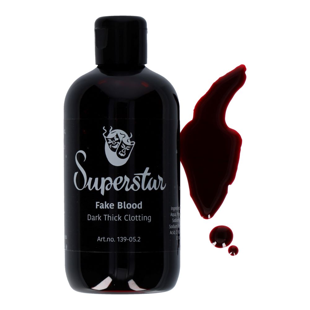Superstar Kunstbloed donker dik (dark thick) stollend 250 ml