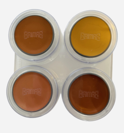 Grimas Special Make-up Skintones 4 Palet (4 x 2,5 ml)