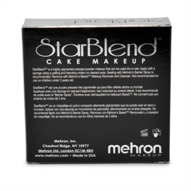 Mehron StarBlend Cake Make-up Zwart 56 gram