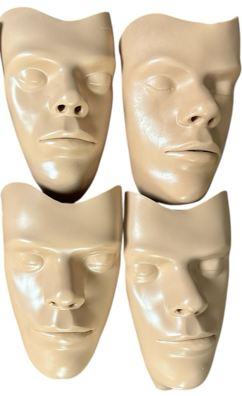 Set: 4 x Ambu Gezichtshuid