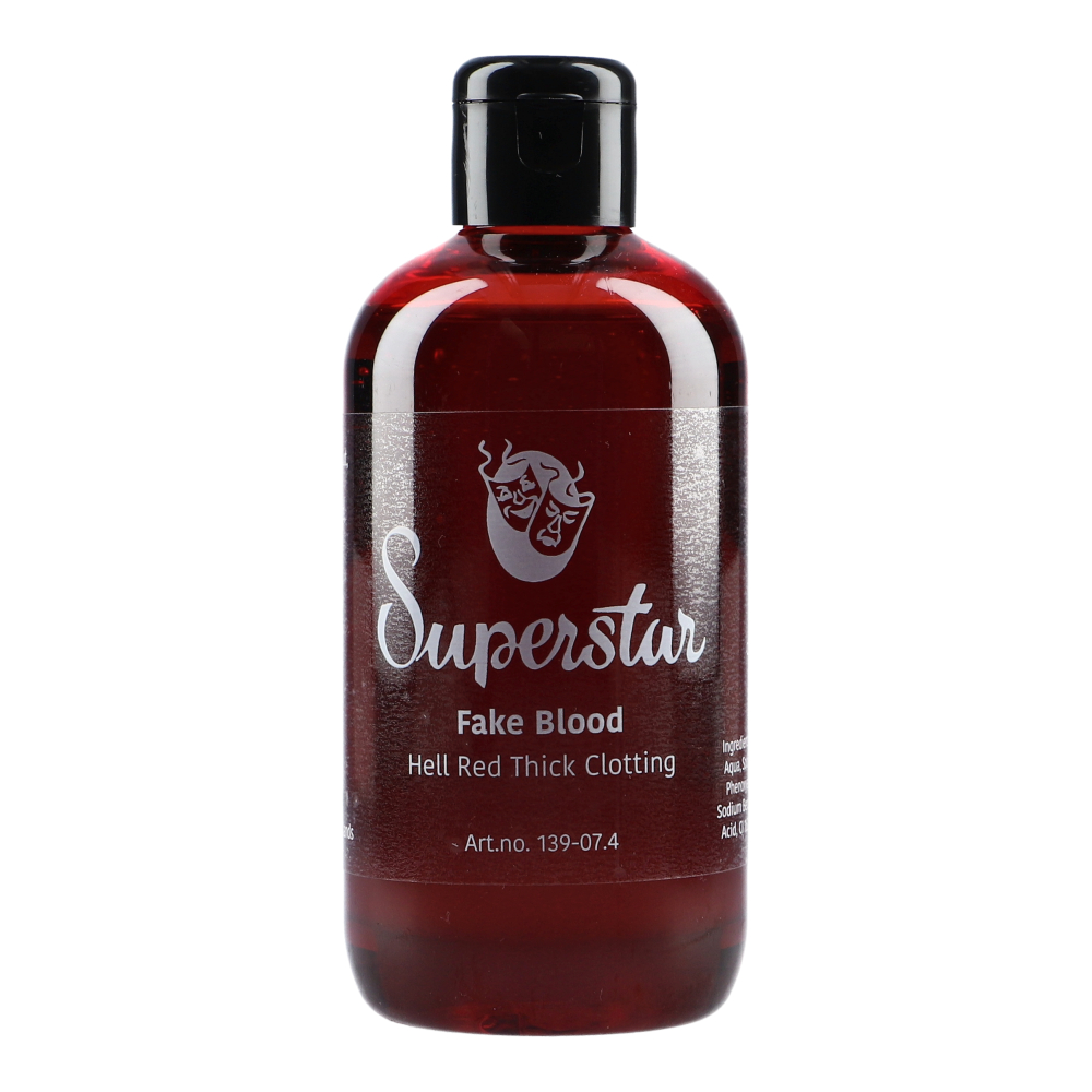 Superstar Kunstbloed Hel Rood dik stollend 250 ml