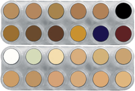 Grimas Camouflage Make-up palet CK (combinatie van paletten CB en CH)