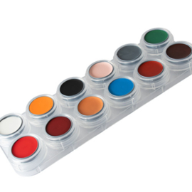 Grimas Crème Make-up palet B (12 x 2,5 ml)