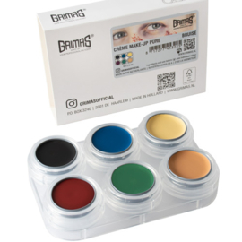 Grimas Crème Make-up Bruise Palet (6 x 2,5 ml)