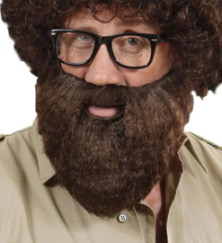 Widmann Baard met snor bruin