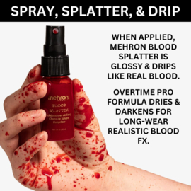 Mehron Blood Splatter Sprayflacon 30 ml