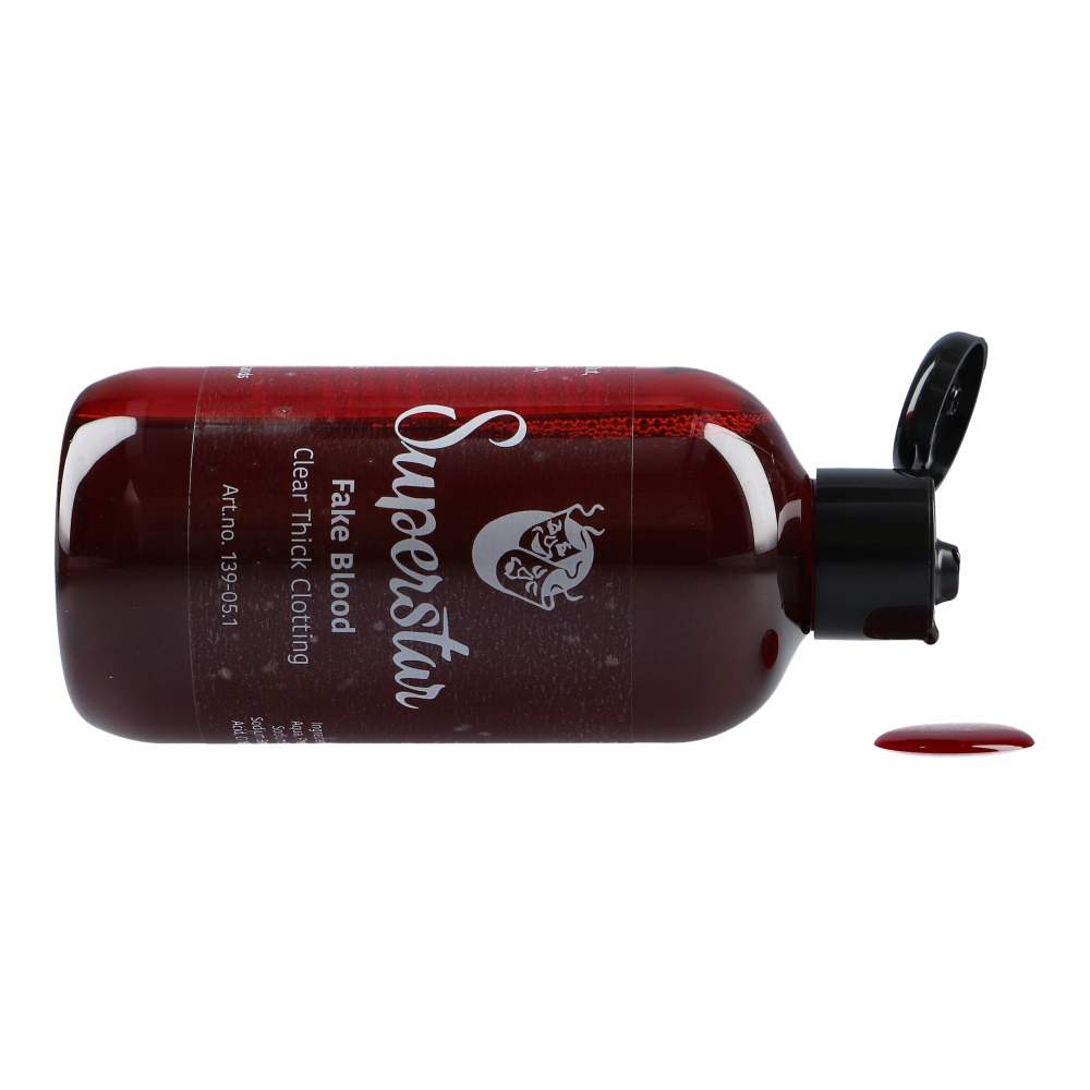 Superstar Kunstbloed helder dik (clear thick) stollend 250 ml