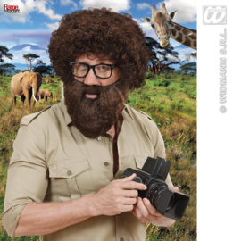 Widmann Baard met snor bruin