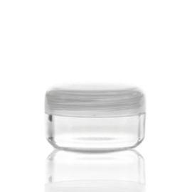 De LOTUSshop - Kunststof potje met schroefdeksel 10 ml