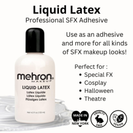 Mehron Liquid Latex - Clear 470 ml