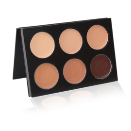 Mehron Mask Cover Palette - 6 kleuren Olive