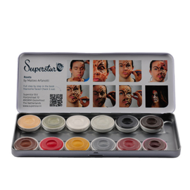 Superstar Water Make-up palette 12 colours Fearsome