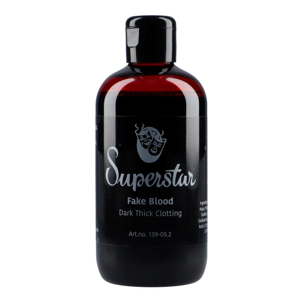 Superstar Kunstbloed donker dik (dark thick) stollend 250 ml