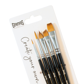 Grimas Face Paint Brush Set