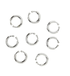 PXP Set 8 Piercings Zilver