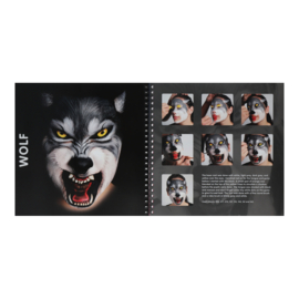 Schminkboek Scary Facepainting - Nick Wolfe & Superstar