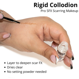 Mehron Rigid Collodion met penseel 4 ml