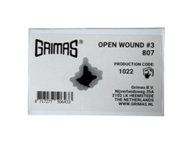 Grimas Latex Nepwond - Open Wond #3 807