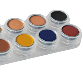 Grimas Camouflage Make-up palet CB (12 x 2,5 ml)