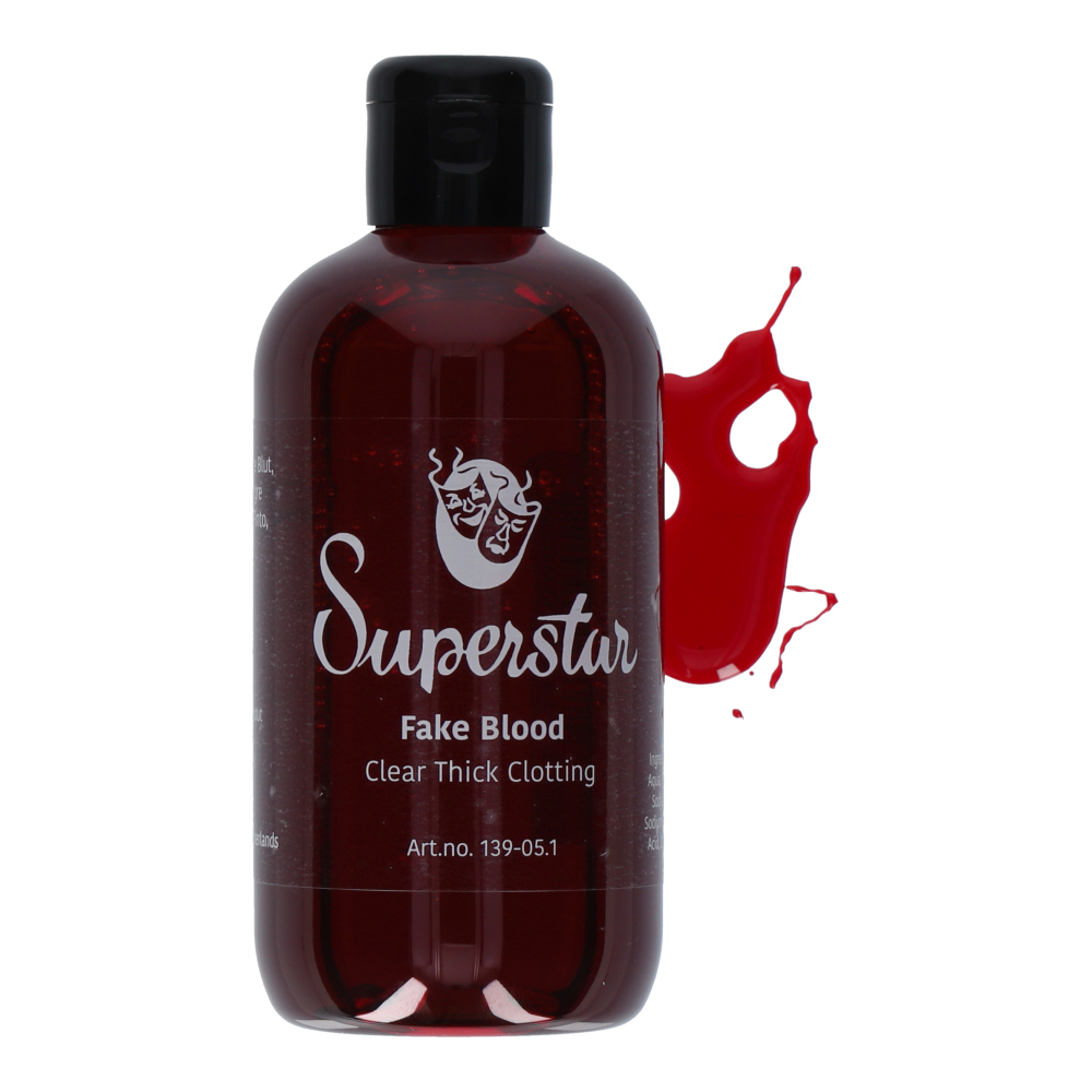 Superstar Kunstbloed helder dik (clear thick) stollend 250 ml