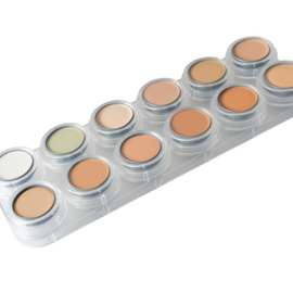 Grimas Camouflage Make-up palet CH (12 x 2,5 ml)