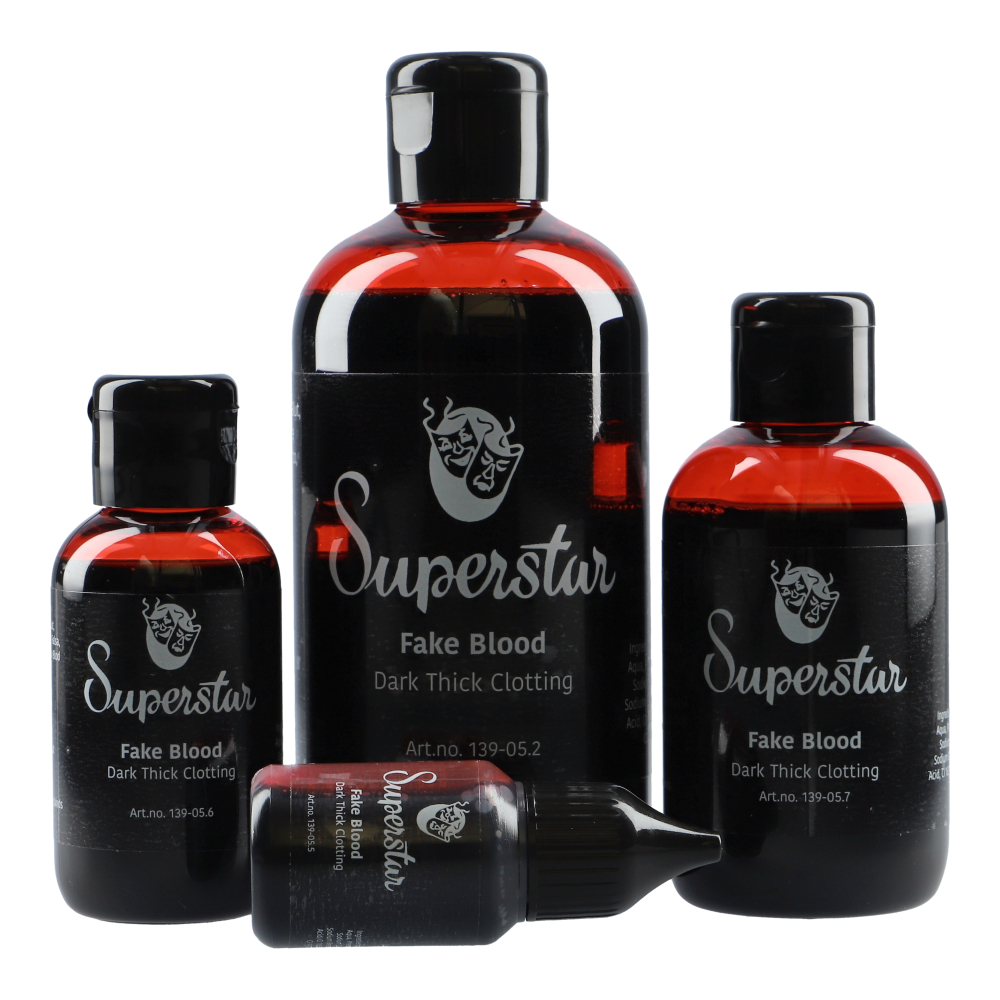 Superstar Kunstbloed donker dik (dark thick) stollend 250 ml