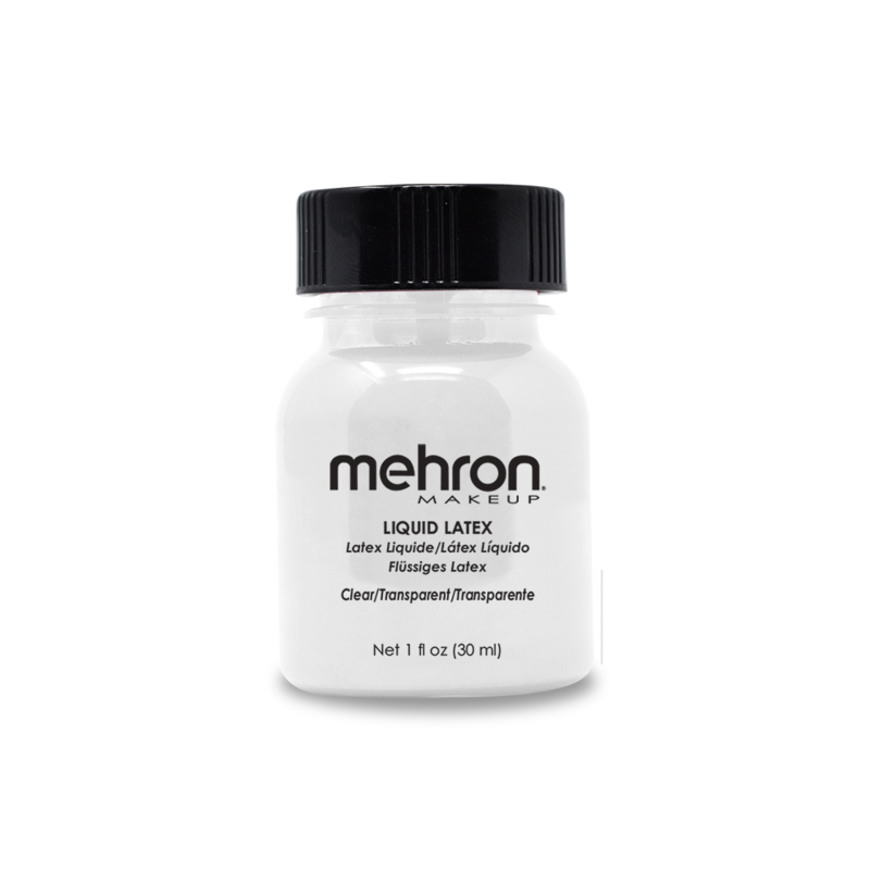Mehron Liquid Latex - Clear met penseel 30 ml
