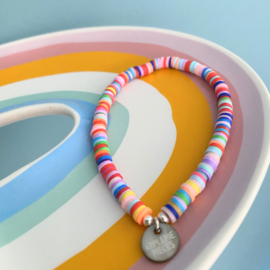 Armband Color Explosion 2.0 - zilver