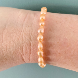Souvenirs of life armcandy - Peach Pearls