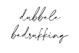 Dubbele bedrukking vouwmeter