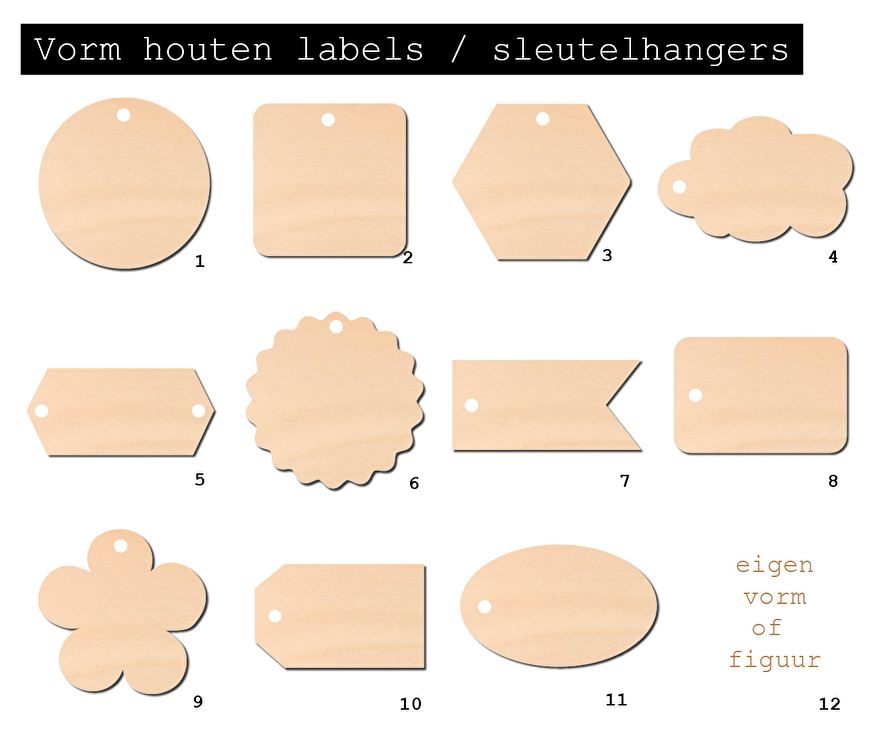 roem Voorschrift Aan boord Houten gegraveerde sleutelhanger - vanaf 10 stuks (Keuze patroon of figuur  voor graveren: 1. Enkel naam of tekst - geen patroon of figuur) |  Sleutelhangers | Feest in een doosje