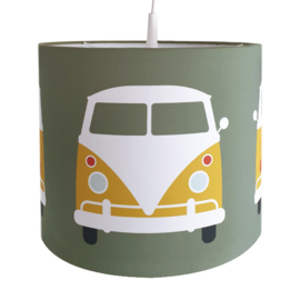 Lamp safari jungle bus kinderkamer - olijfgroen