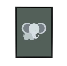 Poster kinderkamer - olifant