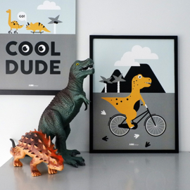 Poster Dino kamer - dinosaurus kinderkamer