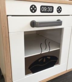 Ikea keukentje sticker oven