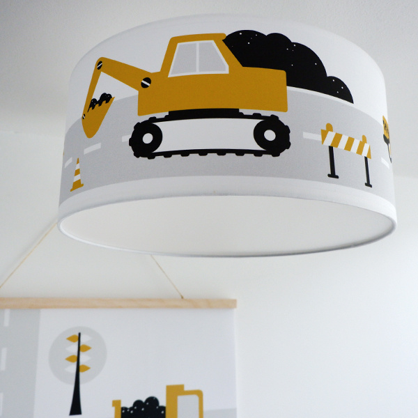 Lamp jongenskamer - jongenslampen voor babykamer of kinderkamer | Kleine Auto