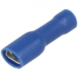 Kabelschoen blauw geisoleerd 6,3 mm