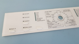 Bedieningspaneel frontplaat wasmachine Miele