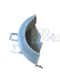 Cover scroll cover achter  droger  AEG