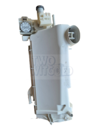 Onderbak met deksel /waterwissel zeepbak wasmachine Miele