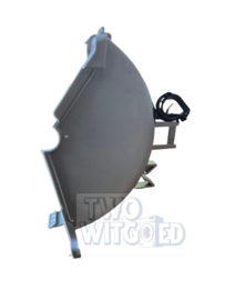 Cover scroll cover achter  droger  AEG