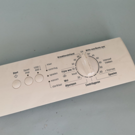 Module besturing met front wasmachine Bosch