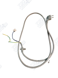 Aansluitkabel Snoer Grijs, Lengte 1,5 m. wasmachine AEG
