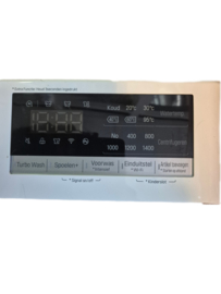 Module met bedieningspaneel wasmachine LG