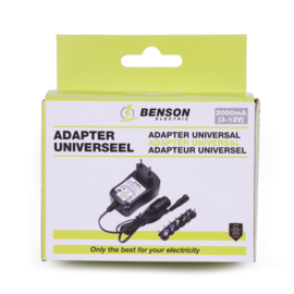 Netadapter Universeel 2000Ma