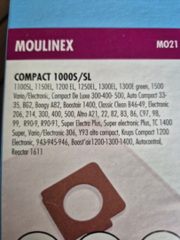 Stofzuigerzak Moulinex MO21